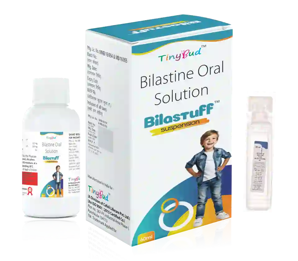 Bilastine 2.5mg Suspension at Best Price in PCD Pharmacia Franchise for Antihistamine and Pediatric Allergy Relief